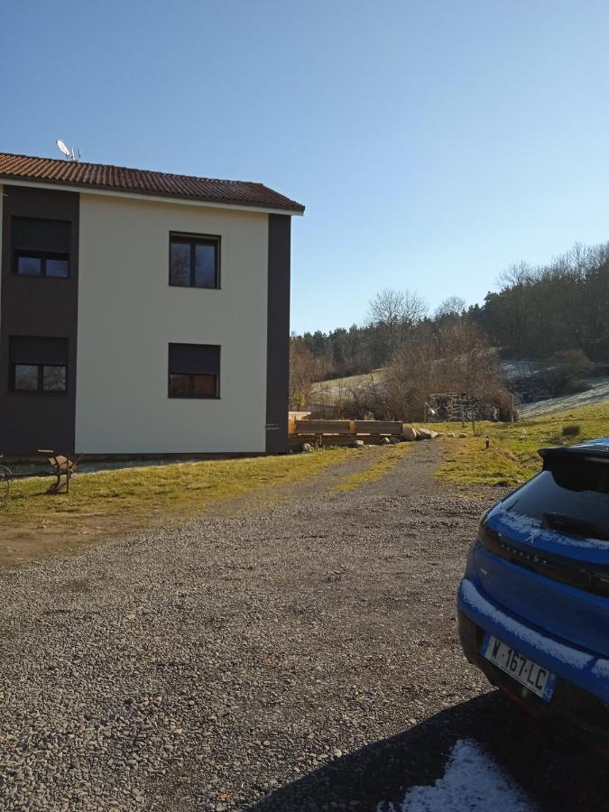 Gites De La Berthe Lantriac Bagian luar foto