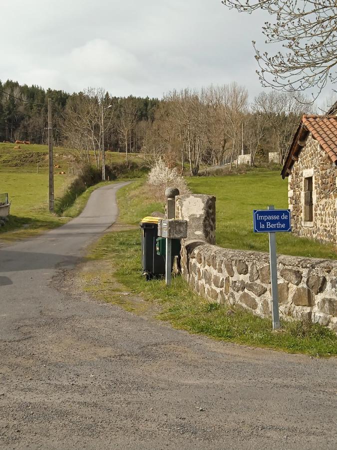 Gites De La Berthe Lantriac Bagian luar foto