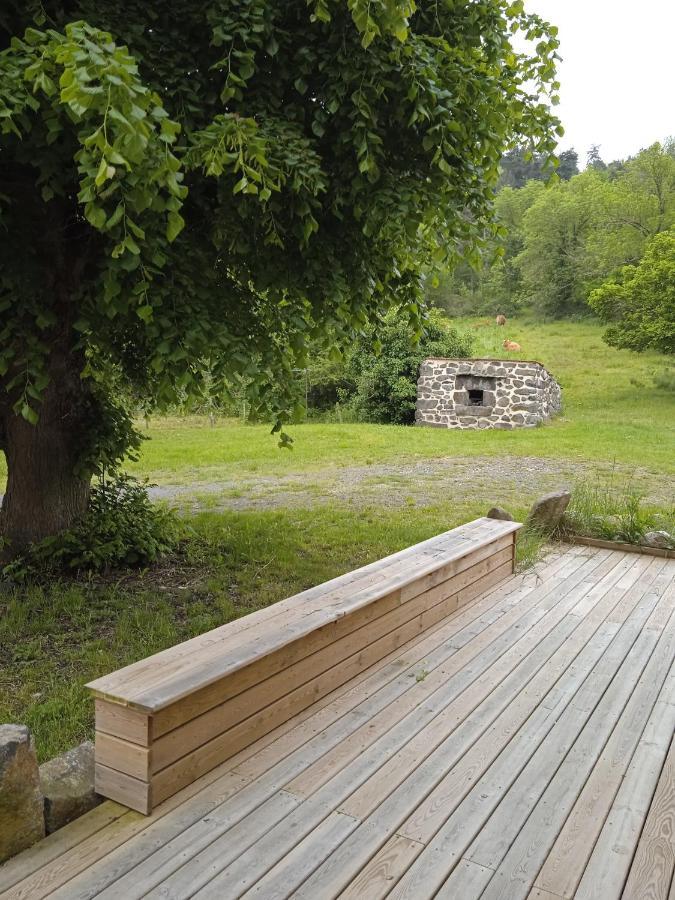 Gites De La Berthe Lantriac Bagian luar foto